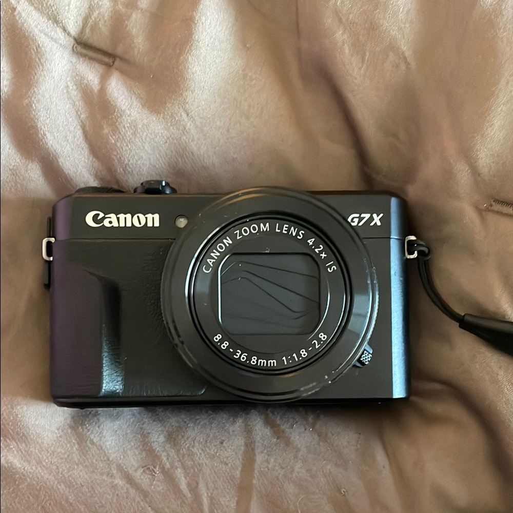 Canon Black G7X Compact Digital Camera